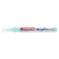 Akrilni marker E-5100 medium 2-3mm obli vrh Edding svetlo plava