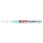 Akrilni marker E-5100 medium 2-3mm obli vrh Edding svetlo plava