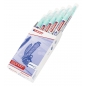 Akrilni marker E-5100 medium 2-3mm obli vrh Edding svetlo plava