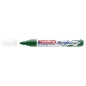Akrilni marker E-5100 medium 2-3mm obli vrh Edding zelena