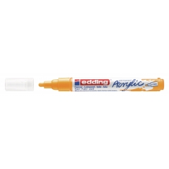 Akrilni marker E-5100 medium 2-3mm obli vrh Edding jarko žuta