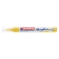 Akrilni marker E-5100 medium 2-3mm obli vrh Edding žuta