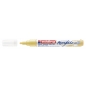 Akrilni marker E-5100 medium 2-3mm obli vrh Edding nežno žuta
