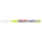 Akrilni marker E-5100 medium 2-3mm obli vrh Edding neon žuta