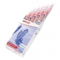 Akrilni marker E-5100 medium 2-3mm obli vrh Edding nežno roze