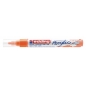 Akrilni marker E-5100 medium 2-3mm obli vrh Edding neon narandžasta