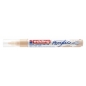 Akrilni marker E-5100 medium 2-3mm obli vrh Edding oker