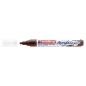 Akrilni marker E-5100 medium 2-3mm obli vrh Edding tamno braon