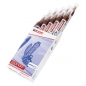 Akrilni marker E-5100 medium 2-3mm obli vrh Edding tamno braon