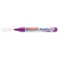 Akrilni marker E-5100 medium 2-3mm obli vrh Edding borovnica