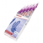 Akrilni marker E-5100 medium 2-3mm obli vrh Edding borovnica