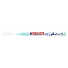 Akrilni marker E-5300 fine 1-2mm obli vrh Edding svetlo plava