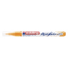 Akrilni marker E-5300 fine 1-2mm obli vrh Edding jarko žuta