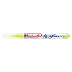 Akrilni marker E-5300 fine 1-2mm obli vrh Edding neon žuta