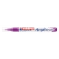 Akrilni marker E-5300 fine 1-2mm obli vrh Edding borovnica