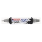 Akrilni marker E-5400 double-liner sa dva vrha Edding crna
