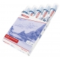 Akrilni marker E-5400 double-liner sa dva vrha Edding plava