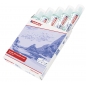 Akrilni marker E-5400 double-liner sa dva vrha Edding svetlo plava
