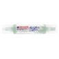 Akrilni marker E-5400 double-liner sa dva vrha Edding mramorno zelena