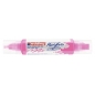 Akrilni marker E-5400 double-liner sa dva vrha Edding neon roze