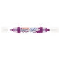 Akrilni marker E-5400 double-liner sa dva vrha Edding borovnica