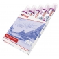 Akrilni marker E-5400 double-liner sa dva vrha Edding borovnica