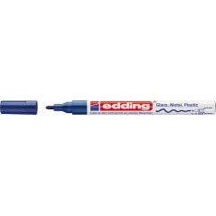 Paint marker E-751 1-2mm Edding plava