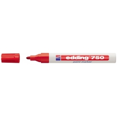 Paint marker E-750 2-4mm Edding crvena