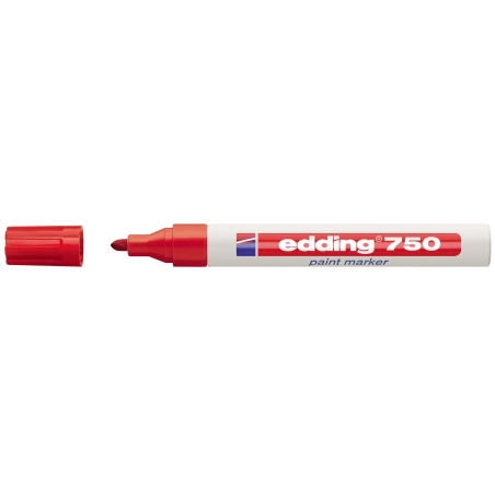 Paint marker E-750 2-4mm Edding crvena