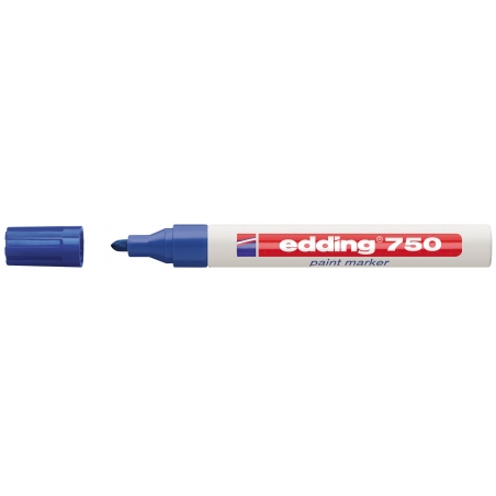 Paint marker E-750 2-4mm Edding plava