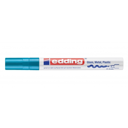 Paint marker E-750 2-4mm Edding svetlo plava