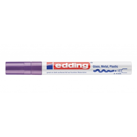 Paint marker E-750 2-4mm Edding ljubičasta