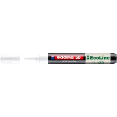 Paint marker E-50 Ecoline 2-3mm, na vodenoj bazi Edding bela