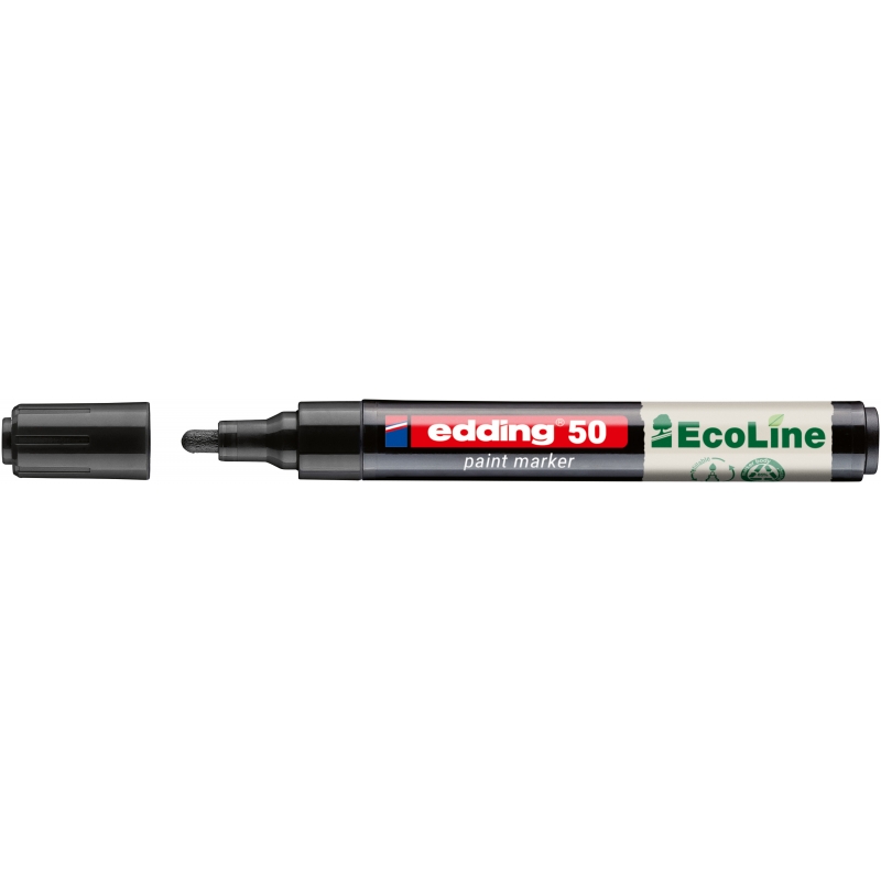 Paint marker E-50 Ecoline 2-3mm Edding crna