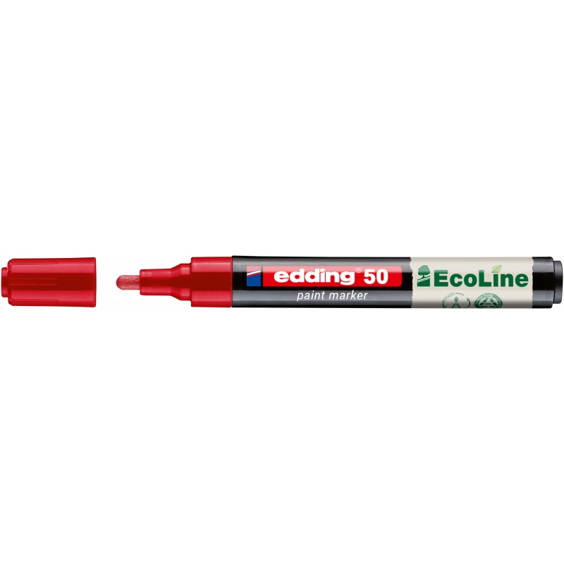 Paint marker E-50 Ecoline 2-3mm Edding crvena
