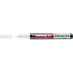 Paint marker E-51 Ecoline 1-2mm, na vodenoj bazi Edding bela