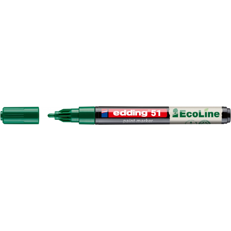 Paint marker E-51 Ecoline 1-2mm Edding zelena