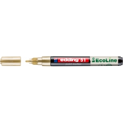 Paint marker E-51 Ecoline 1-2mm, na vodenoj bazi Edding zlatna