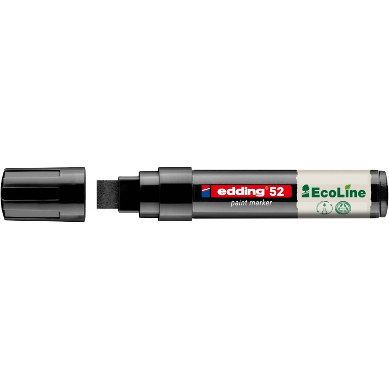 Paint marker E-52 Ecoline Jumbo 4-15mm Edding crna
