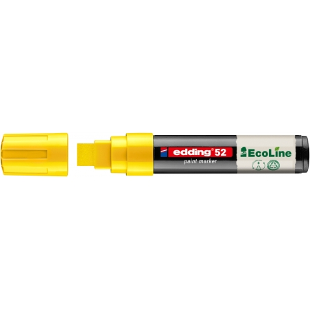 Paint marker E-52 Ecoline Jumbo 4-15mm, na vodenoj bazi Edding žuta