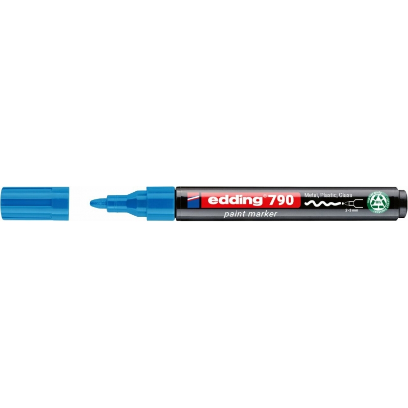 Paint marker E-790 2-3mm Edding svetlo plava