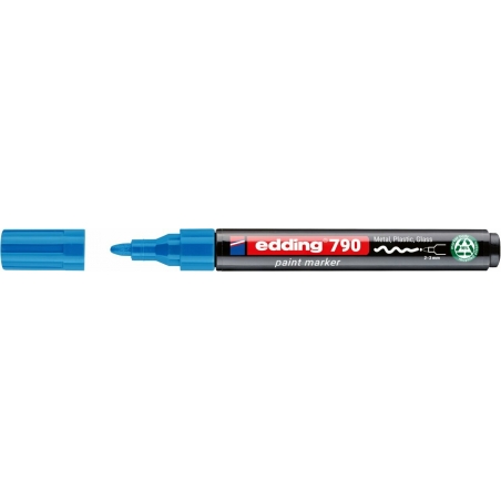 Paint marker E-790 2-3mm Edding svetlo plava