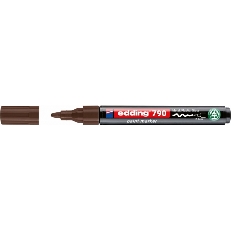 Paint marker E-790 2-3mm Edding braon
