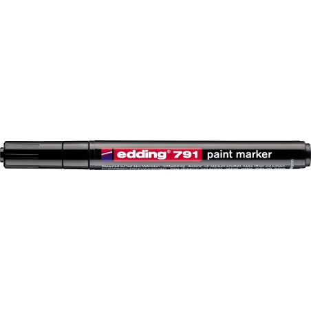 Paint marker E-791 1-2mm Edding crna