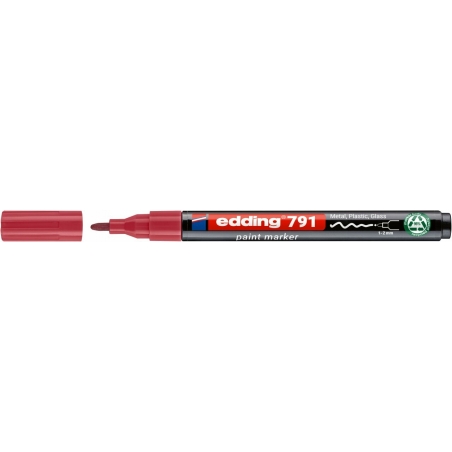 Paint marker E-791 1-2mm Edding roze