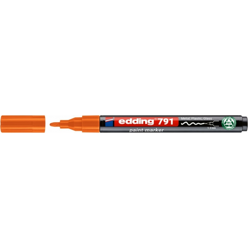 Paint marker E-791 1-2mm Edding narandžasta