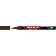 Paint marker E-791 1-2mm Edding braon