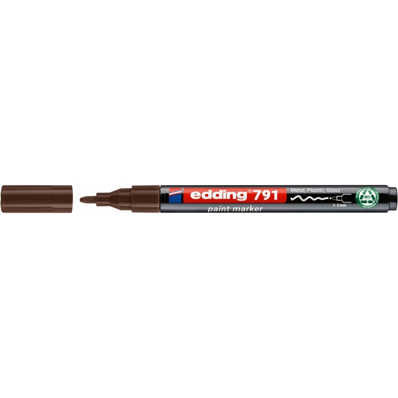 Paint marker E-791 1-2mm Edding braon