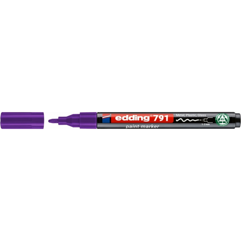 Paint marker E-791 1-2mm Edding ljubičasta