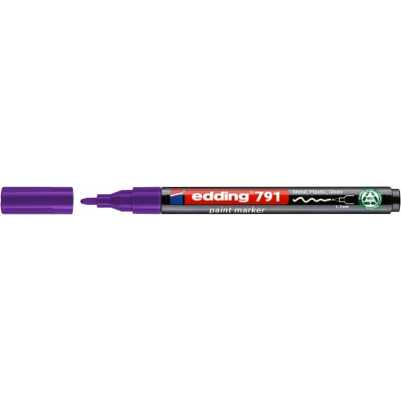 Paint marker E-791 1-2mm Edding ljubičasta